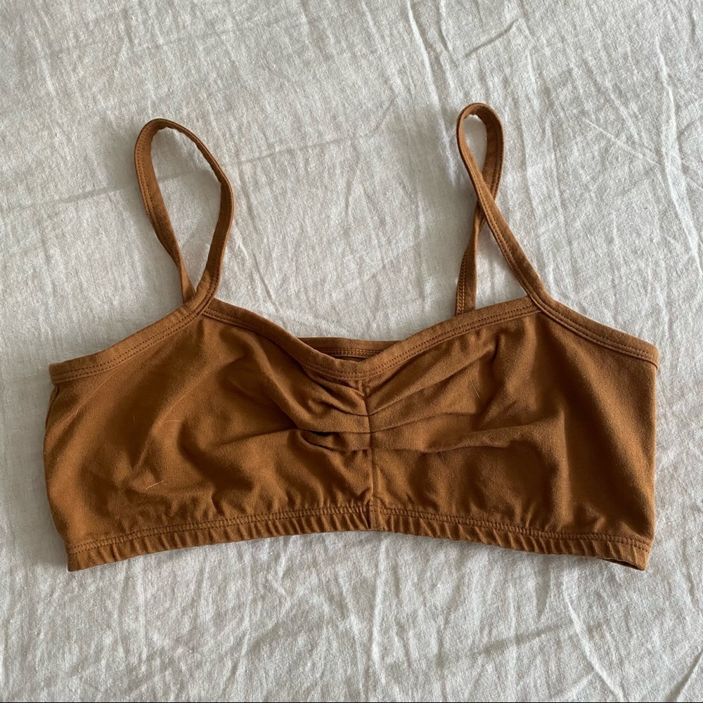 ARQ ZELDA BANDEAU BRA - toffee